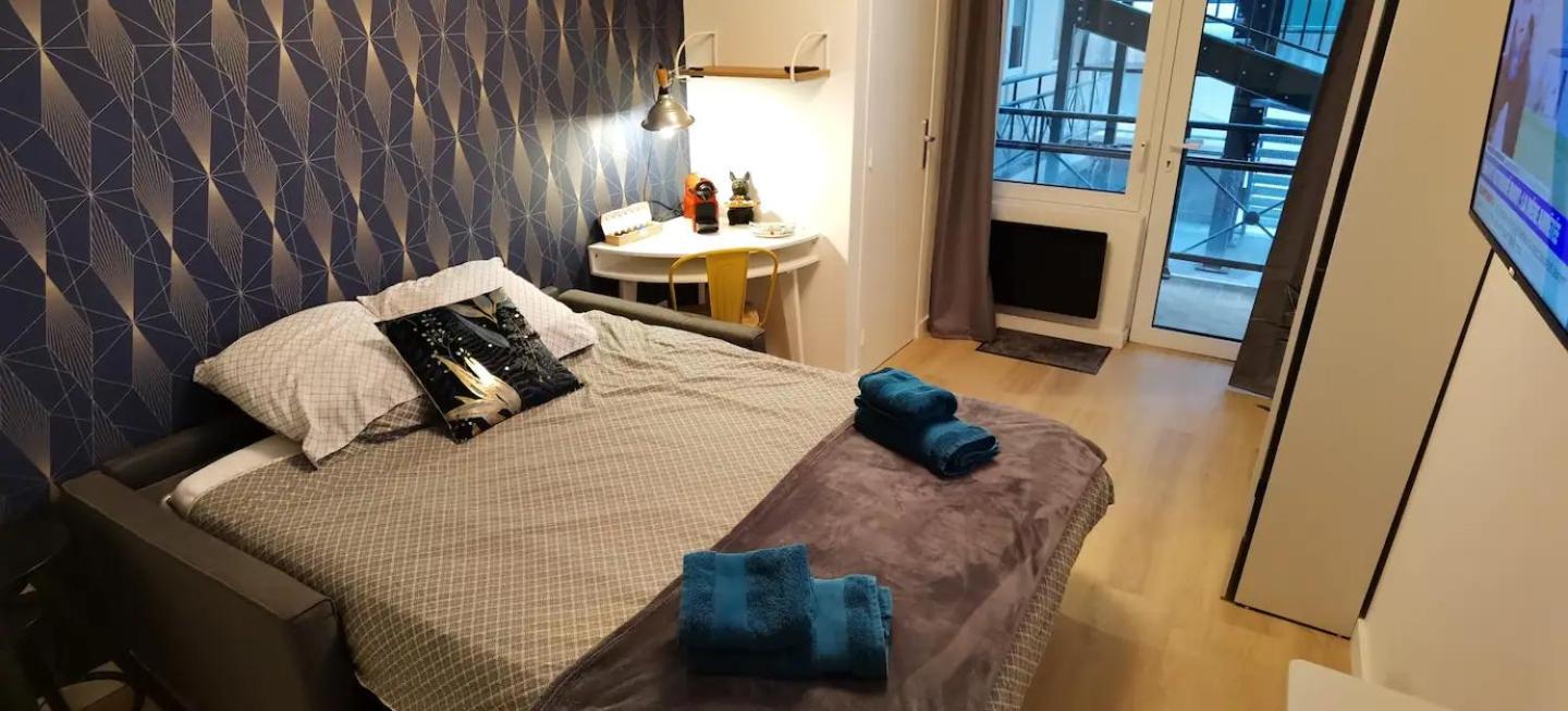 Le Crown - Studio Neuf, Hyper-Centre Apartment Rouen Bagian luar foto